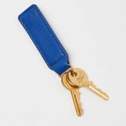 Pre Owned Saint Laurent Blue Leather Small Classic Sac De Jour Tote