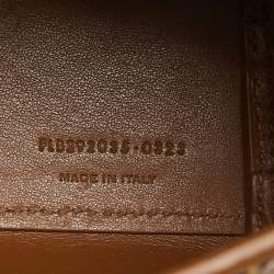 Pre Owned Saint Laurent Brown Leather Nano Classic Sac De Jour Tote