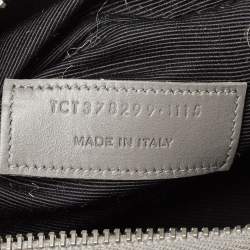 Pre Owned Saint Laurent Grey Leather Small Classic Sac De Jour Tote