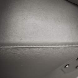 Pre Owned Saint Laurent Grey Leather Small Classic Sac De Jour Tote