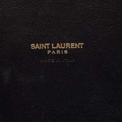 Saint Laurent Multicolor Python and Leather Small Classic Sac De Jour Tote