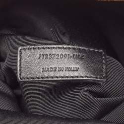 Pre Owned Saint Laurent Brown Suede and Leather Tassle Fringe Bucket Bag