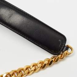 Saint Laurent Black Quilted Leather Medium Vicky Shoulder Bag