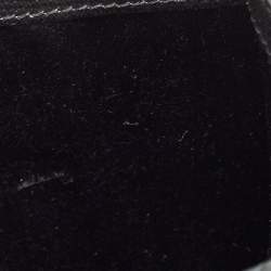 Pre Owned Saint Laurent Black Leather Y-Ligne Clutch