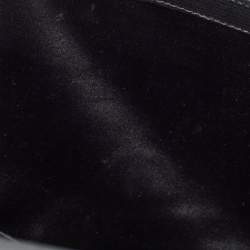 Pre Owned Saint Laurent Black Leather Y-Ligne Clutch
