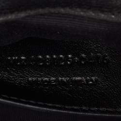Saint Laurent Black Mix Matelasse Leather Medium Envelope Chain Bag