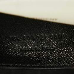 Pre Owned Saint Laurent Cream Leather Medium Kate Star Shoulder Bag