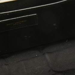 Pre Owned Saint Laurent Cream Leather Medium Kate Star Shoulder Bag