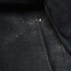 Saint Laurent Grey Leather Small Cabas Chyc Tote