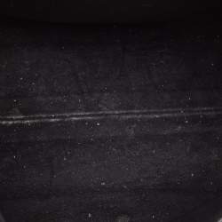 مملوكة مسبقًا Saint Laurent Black Matelasse Leather Small Monogram Cabas Tote