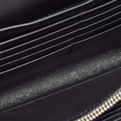 Saint Laurent Grey Lurex Fabric Kate Chain Clutch