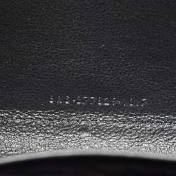 Saint Laurent Grey Lurex Fabric Kate Chain Clutch