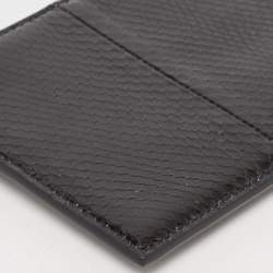 Saint Laurent Black Ayers Watersnake Leather Chain Pouch