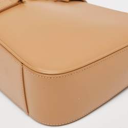 Pre Owned Saint Laurent Brown Leather Le 5 À 7 Hobo