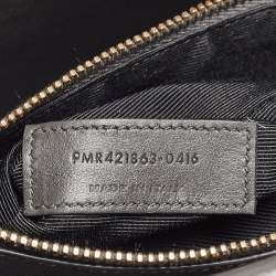 Saint Laurent Grey Croc Embossed Leather Baby Classic Sac De Jour Tote