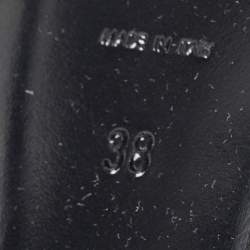 Saint Laurent Black Leather Tribtoo Pumps Size 38