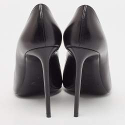 Saint Laurent Black Leather Anja Pumps Size 39