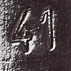 Pre Owned Saint Laurent Dark Burgundy Patent Leather Tribute Platform Sandals Size 41