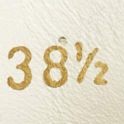 Pre Owned Saint Laurent White Leather Court Classic SL/06 Sneakers Size 38.5