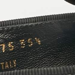 Saint Laurent Black Patent Leather Penny Loafers Size 35.5