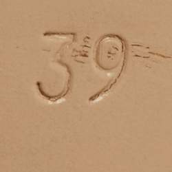 Pre Owned Saint Laurent Beige Patent Leather Tribute Platform Sandals Size 39