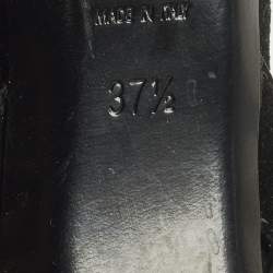 مملوكة مسبقًا Saint Laurent Harness Chain Size 37.5 Black Suede Ankle Length Boots