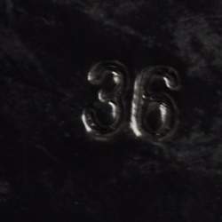 مملوكة مسبقًا Yves Saint Laurent Size 36 Black/Gold Cut-Out Suede Peep Toe Platform Wedge Pumps 