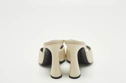 Pre Owned حذاء سان لوران سويت قماش كريمي مقاس 39