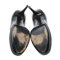 Saint Laurent Green Patent Leather Pumps Size 38.5