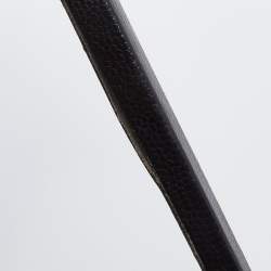 Pre Owned Saint Laurent Black Leather Janis Pointed Toe Pumps Size 38.5