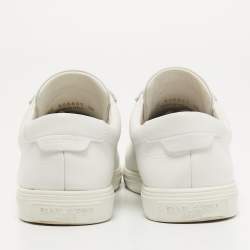 Saint Laurent White Leather Andy Sneakers Size 38