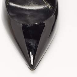 Saint Laurent Black Patent Opyum Pumps Size 37