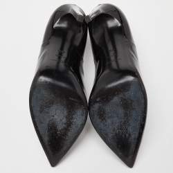 Saint Laurent Black Patent Leather Thorn Pumps Size 41.5 