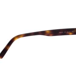 Pre Owned Salvatore Ferragamo Brown/Green Tortoise SF827S Square Sunglasses 