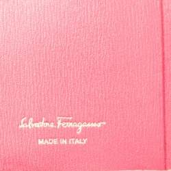 Salvatore Ferragamo Beige Leather City French Wallet