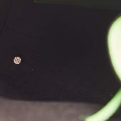 Pre Owned Salvatore Ferragamo Green Leather Mini Gancini Drawstring Bucket Bag