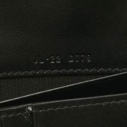 مملوكة مسبقًا محفظة طويلة سالفاتوري فيراغامو غانسيني جلد ذهبي