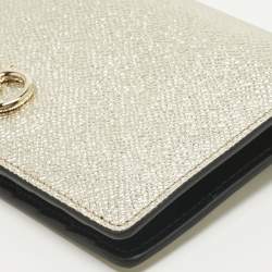 مملوكة مسبقًا محفظة طويلة سالفاتوري فيراغامو غانسيني جلد ذهبي