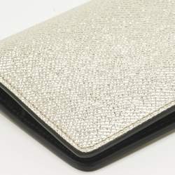 مملوكة مسبقًا محفظة طويلة سالفاتوري فيراغامو غانسيني جلد ذهبي