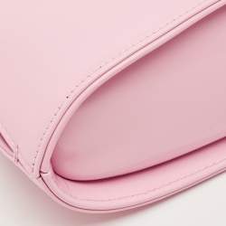 Pre Owned Salvatore Ferragamo Light Pink Leather Wanda East-West Bag