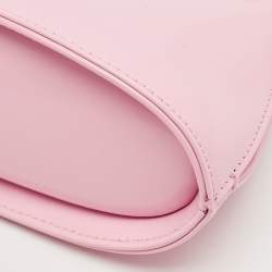 Pre Owned Salvatore Ferragamo Light Pink Leather Wanda East-West Bag