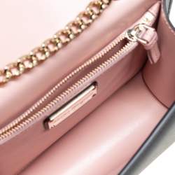 Pre Owned حقيبة كتف سالفاتوري فيراغامو فارا RW  جلد سوداء بقلاب 