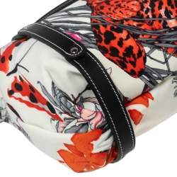 Pre Owned Salvatore Ferragamo Multicolor Nylon Fiera Boston Bag