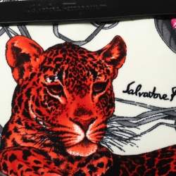 Pre Owned Salvatore Ferragamo Multicolor Nylon Fiera Boston Bag