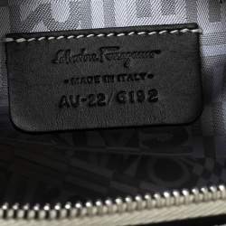 Pre Owned Salvatore Ferragamo Multicolor Nylon Fiera Boston Bag