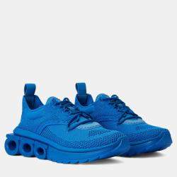 Pre Owned حذاء رياضي سلفاتوري فيراغامو نيمه نسيج أزرق شبكي