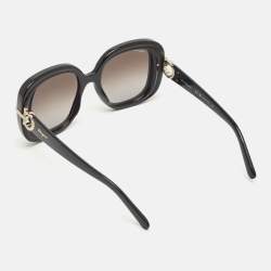 Salvatore Ferragamo Black Gradient SF1058S Oversized Sunglasses