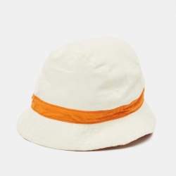 Pre Owned قبعة دلو سالفاتوري فيراغامو قطنية بطبعة زهور متعددة الألوان مقاس 58