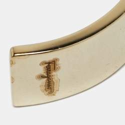 مملوكة مسبقًا Salvatore Ferragamo Gold Tone Bracelet