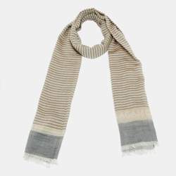 مملوكة مسبقًا وشاح سالفاتوري فيراغامو نقوش زهور حرير وردي